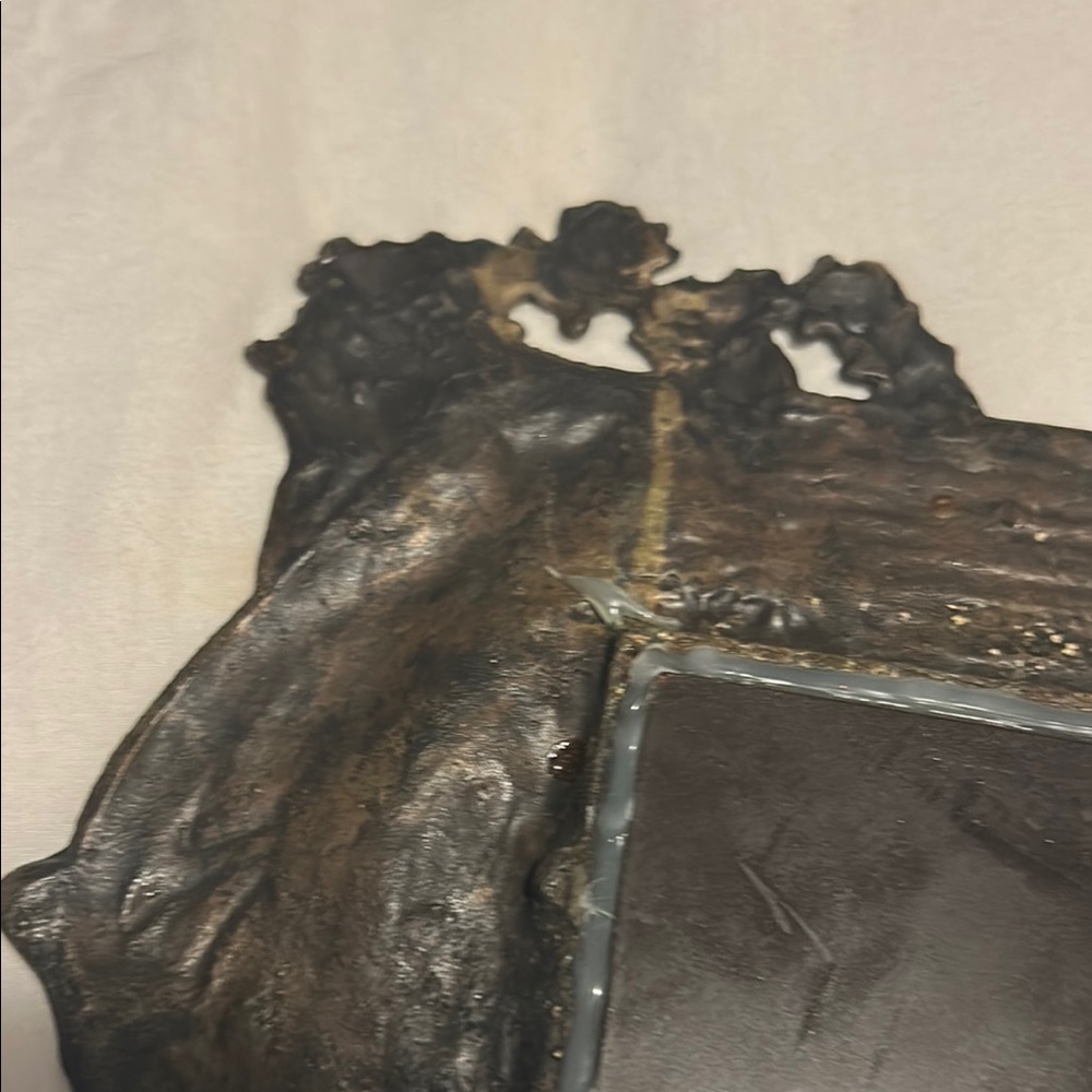 Antique-Style Gold Mirror Frame - Picture 7 of 12